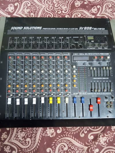 imran mixer speakers mic urgent sale