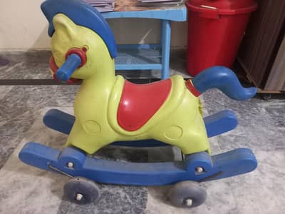 Horse toy movable and tyres for sale