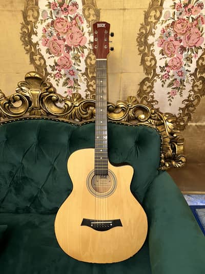 ROCK ACOUSTIC GUITAR for sale for Beginner and intermediate