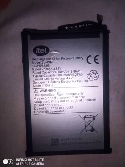 itel orignal 5000mAh battery