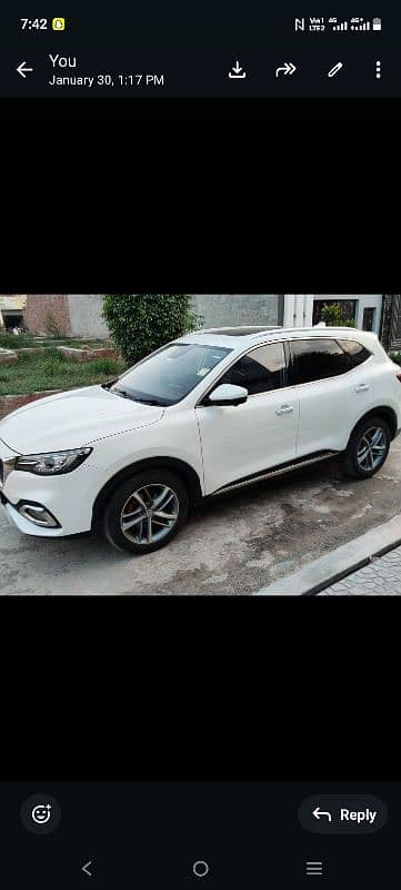 MG HS 2021