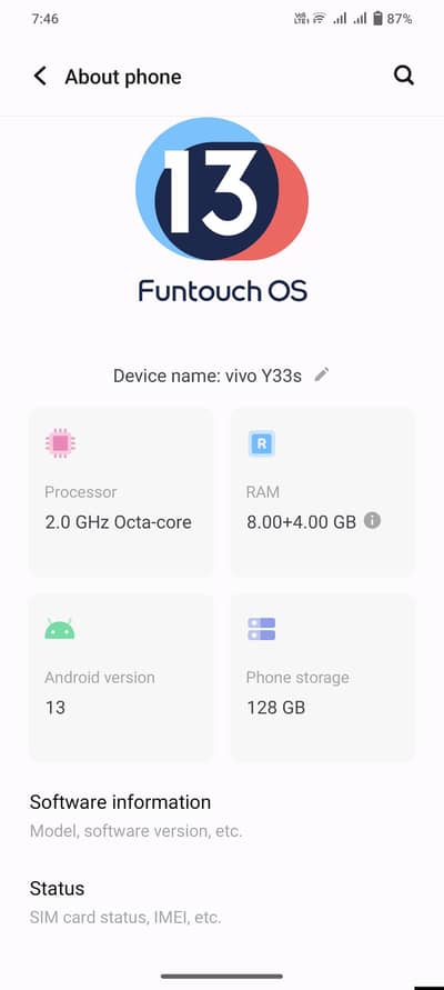 Vivo Y33s