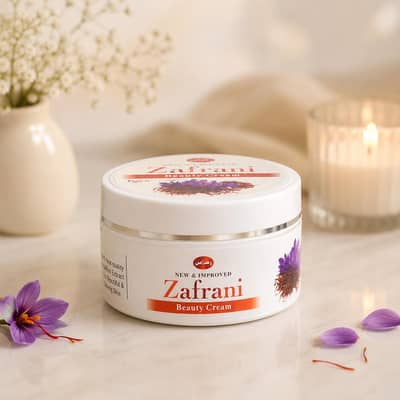 Zaffrani beauty cream with hyaluronic serum