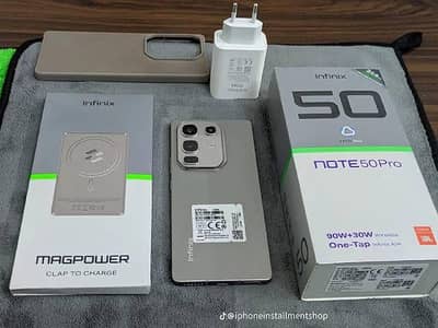Infinix Note 50 Pro  12 256gb  Warranty 9 Months Left