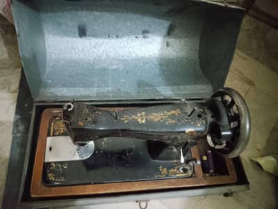 solid. sewing machine