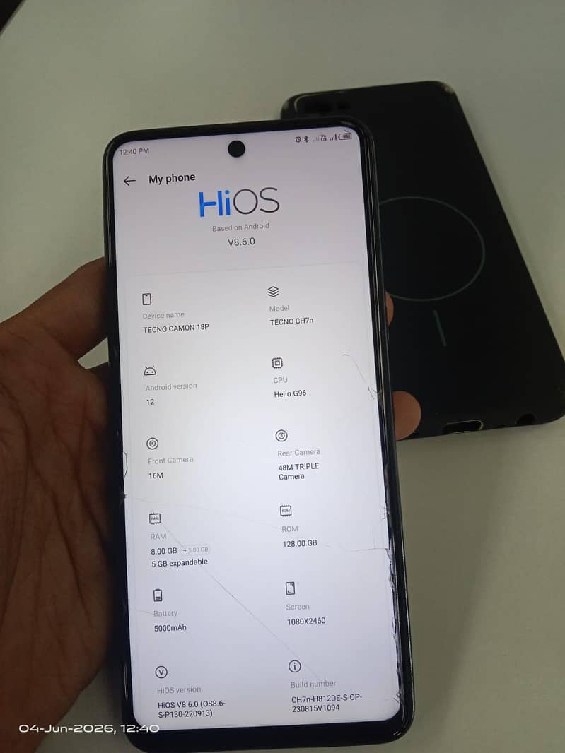 Tecno Camon 18P 3