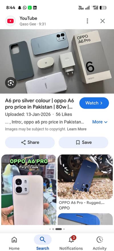 Oppo A6 pro for sale box pack