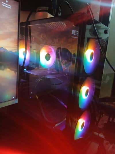 Gaming Pc + Nec Inbulit Speaker Monitor 27inch