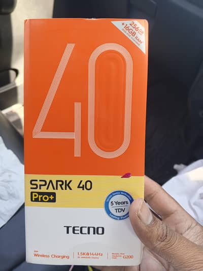 Tecno spark 40 pro plus