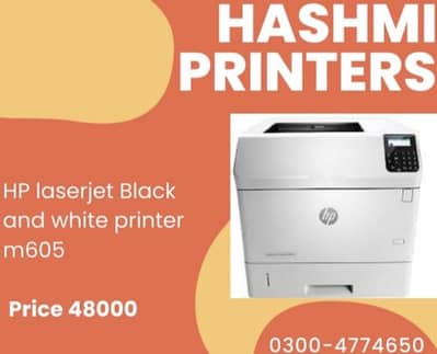 Hp laser jet m605 printer for sale with warranty