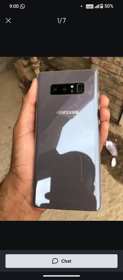 Samsung Mobile Note 8 official pta approved 100% ok