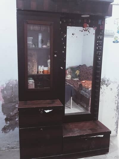 king size bed and dressing