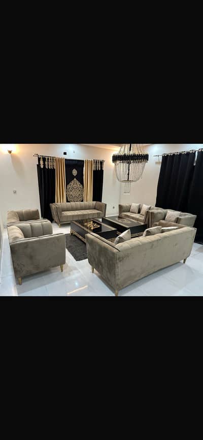 6 Seater Oxford style sofa set