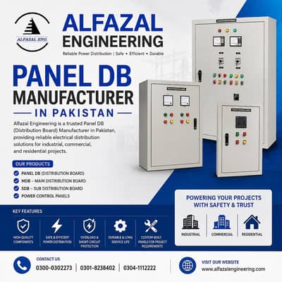Electrical Panel Manufacturer in Pakistan | Control Panel | Meter box