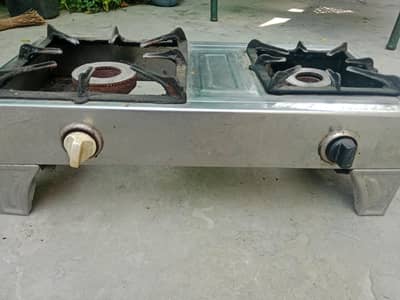 National double burner stove in good condition