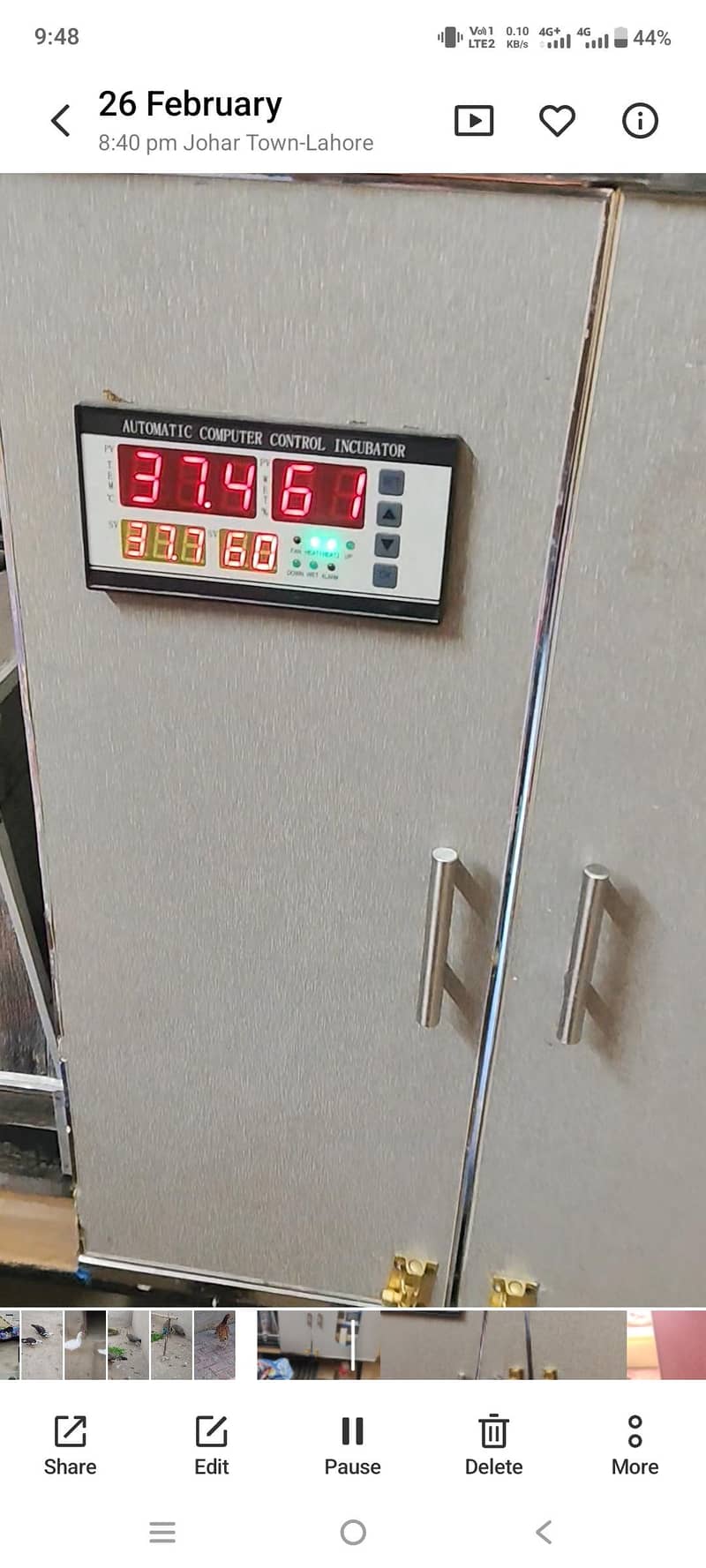 fully automatic incubator 0