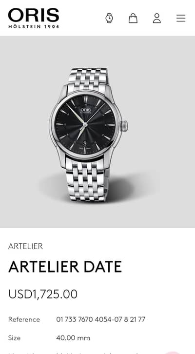 Oris Automatic- Omega Tagheuer Cartier Rolex