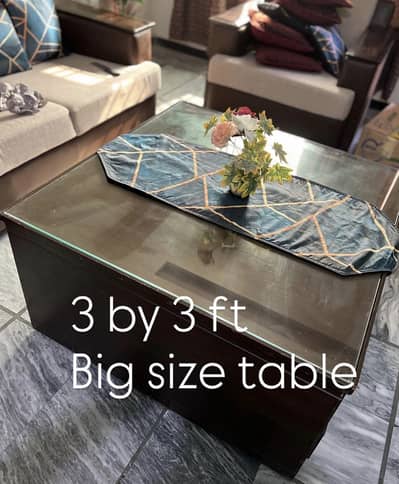 Big size table mirror top