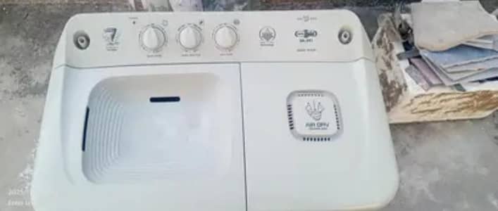 Super Asia Washing Machine + Dryer