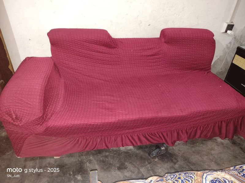 Soffa Set L Shapeed lush push condition 1