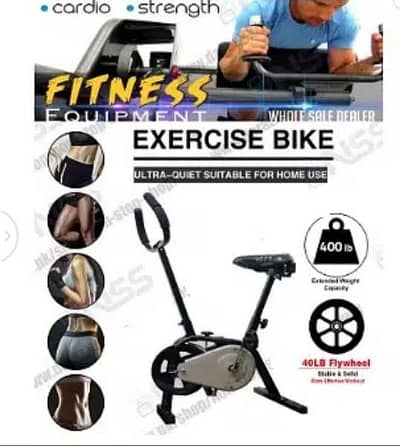Exercise Bike Weight Capcity 120Kg Fine Quality 03020062817