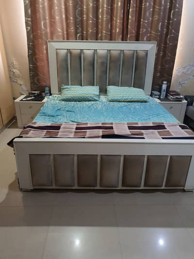 White Deco Order Made Bed Set 4 Pcs