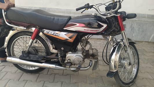 honda cd 70 model 19 70cc tyre new good condition