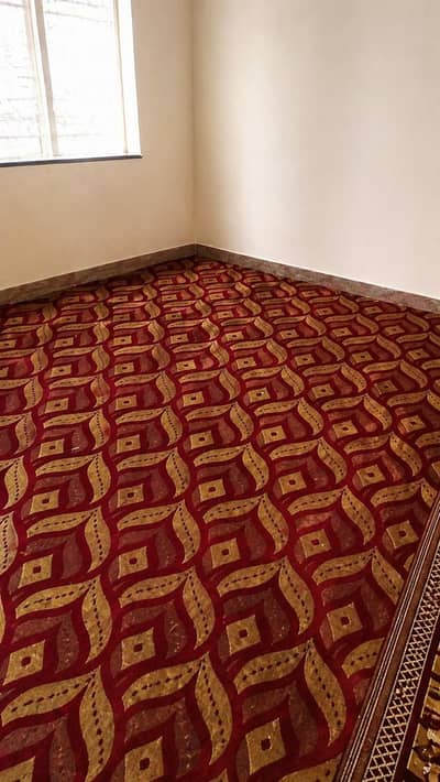 carpet and curtains
