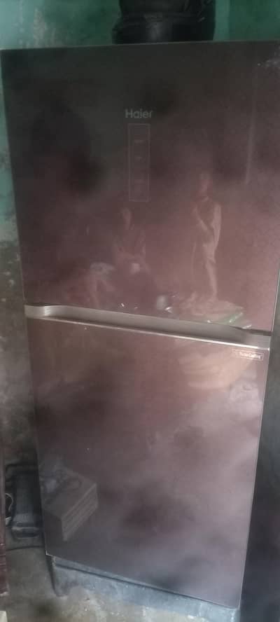 Haier touch display fridge