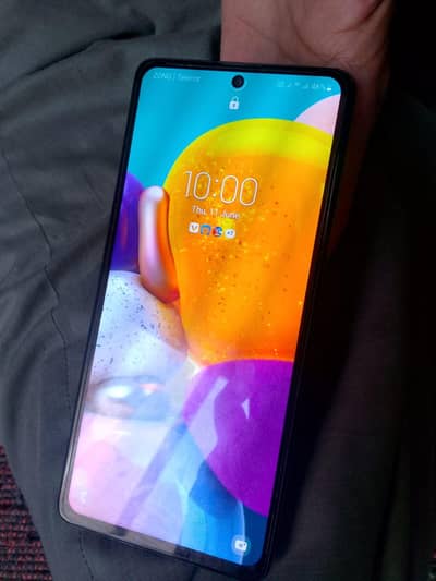 Samsung Mobile A71 Ram 8gb rom 128gb