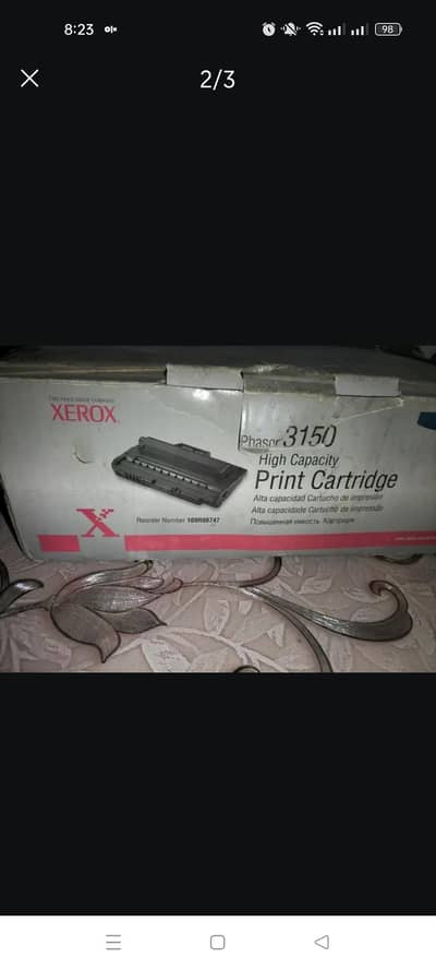 cartridge new packed