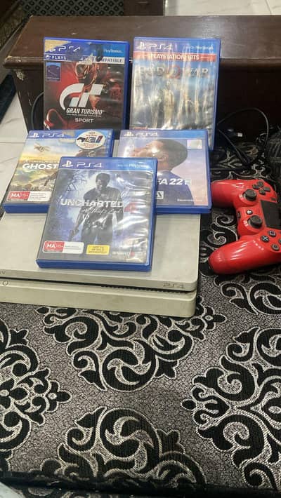 PS4 Slim for Sale | Excellent Condition | Smooth Gaming Console | Good