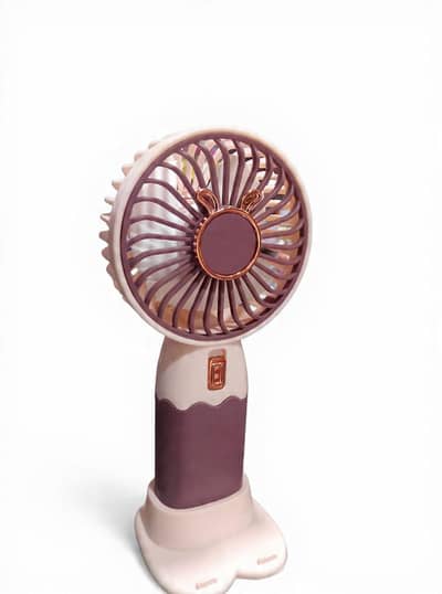 mini hand fan bunny ear design USB chargeble