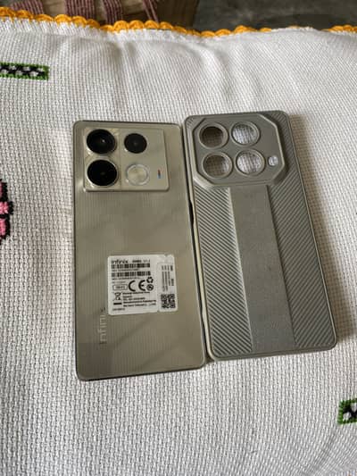 Infinix Note 40 Complete Box With Original Charger (Condition 10/10)