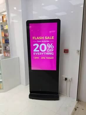 Digital Floor Standee Kiosk-Smart Board-Signage-Touch Led-SMD screen