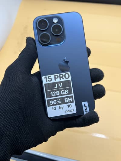 Apple iPhone 15 Pro 128 GB JV 96% Battery Health 10 by 10
