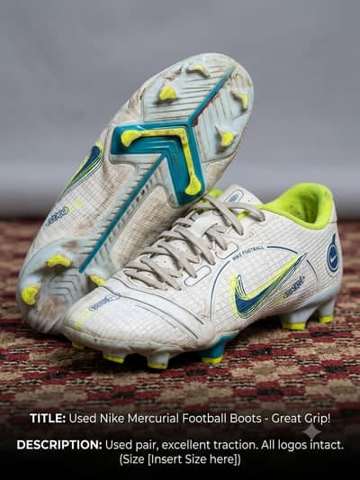 Nike Mercurial Vapor 14 Academy Football Boots - for 8 to 9 years boys