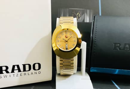 RADO DiaStar-HONGKONG MADE-WITH SWISS AUTO MOVEMENT-WITH BOX-NEW WATCH