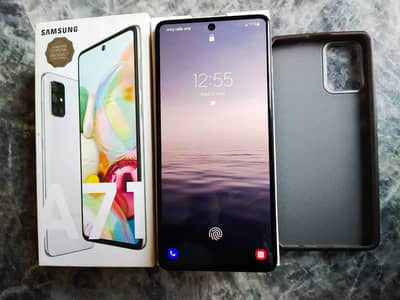 Samsung Mobile A71 8gb 128gb Lush condition wd Box