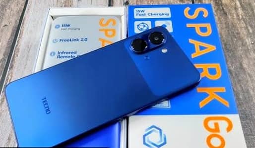 Tecno Spark Go 3 Galaxy blue color