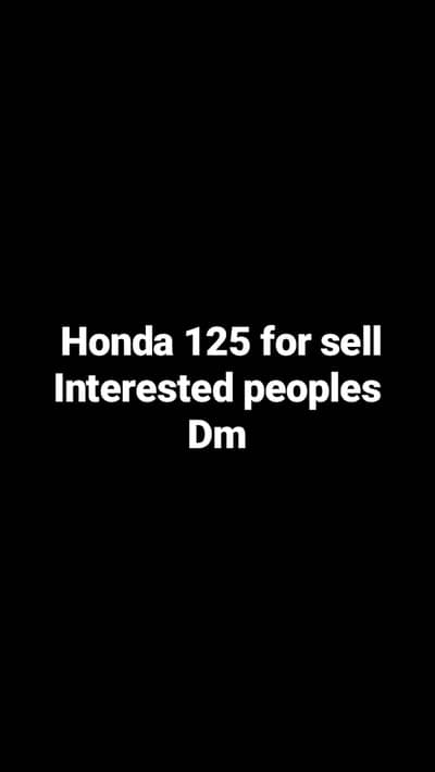 Honda cg125 2024