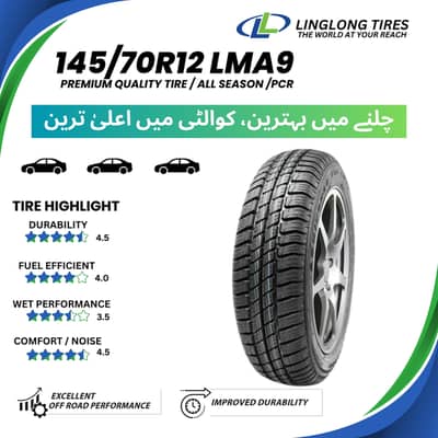 Linglong 145/70R12 LMA9 – Primium Quality