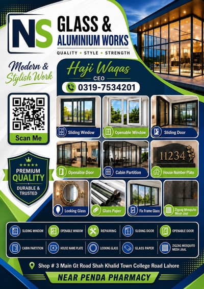 Best aluminium work - modern & stylish solutions