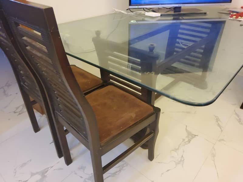 6 chairs Dining Table 1