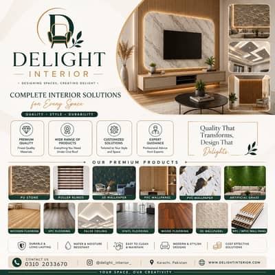 Wpvc Wallpanel - PU Stone - Pvc Wallpanel - Solid Wallpanel - Panels