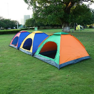 5 Person Manual & Automatic Waterproof Camping Tent 03020062817
