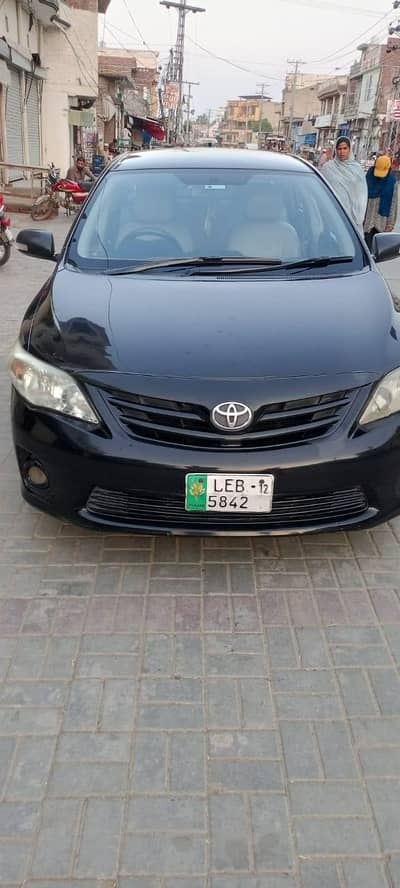 Toyota Corolla XLI 2012