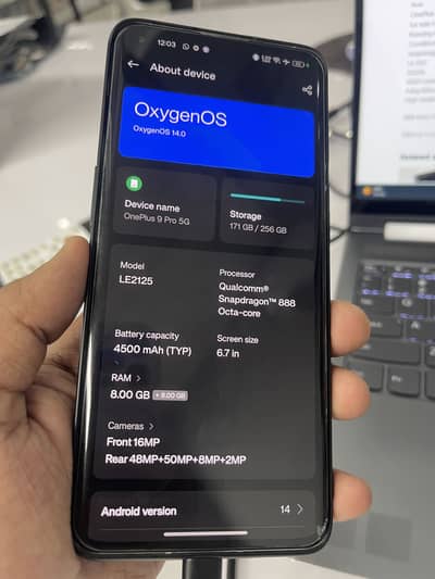 One Plus 9 Pro 256gb