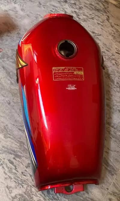 Honda 125 2024 Model original Fuel tank side cover's And indicators