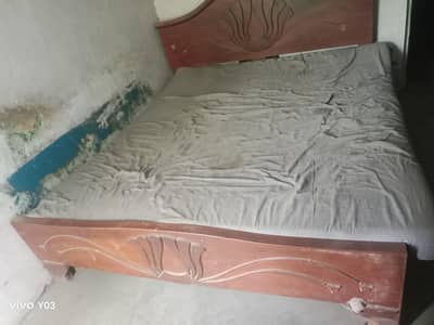 Bed for sell with mattress